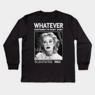 Baby Jane 1962 retro Kids Long Sleeve T-Shirt